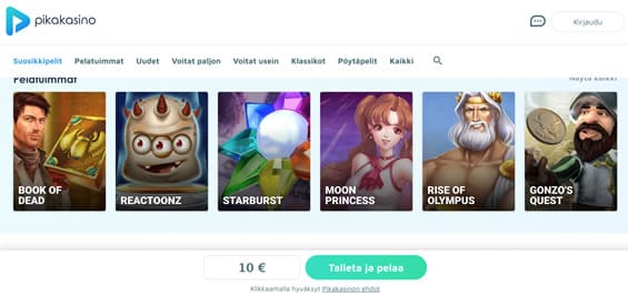 pikakasino nettikasino