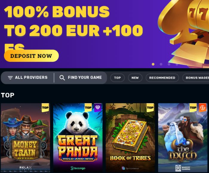 100% Bonus to 200 EUR