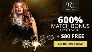 Rich Casino Welcome Bonus