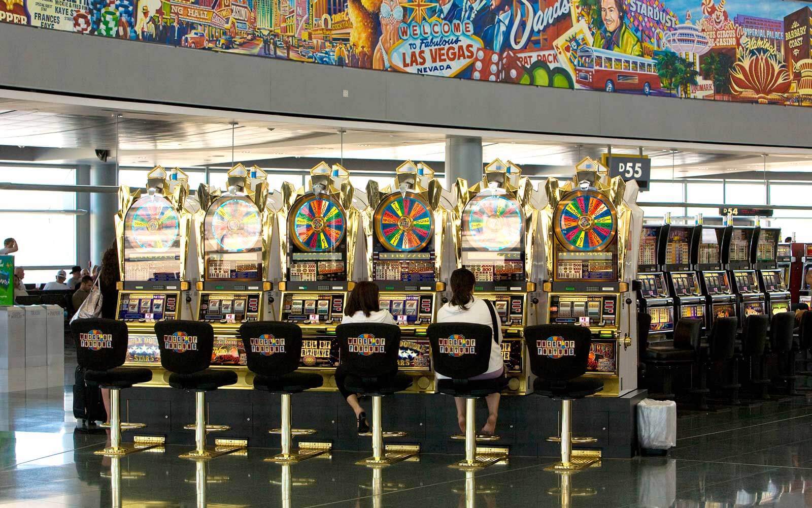 Lentokenttävierailija voittaa $328K terminaalin kolikkopelin pyöräytyksellä
